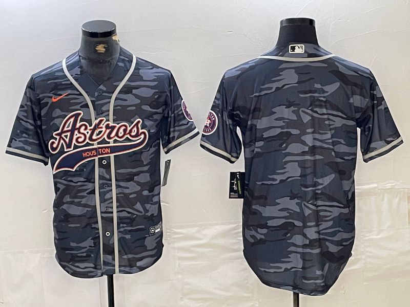 Men Houston Astros Blank Camo Jointly 2024 Nike MLB Jersey style 1->houston astros->MLB Jersey